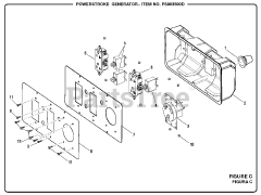 PowerStroke PS 903500 D (090079254) - PowerStroke 3500 Watt Generator Figure C