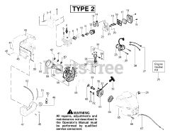 Weed Eater TE 400 LE - Weed Eater String Trimmer, Type 2 Engine Type 2