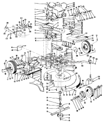 Toro 23200 - Toro Heavy-Duty Whirlwind Walk-Behind Mower (SN: 006000001 - 006999999) (1966)