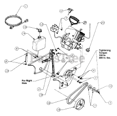 White Outdoor SB-40 (315-152-190) - White Outdoor Snow Boss Snow Thrower (1995)