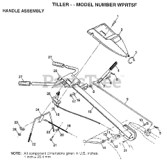 Winston Pro WP RT5 F - Winston Pro Tiller (1997)