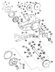 Lawn-Boy 7210 - Lawn-Boy Walk-Behind Mower (SN: 000000001 - 099999999) (1960) Model 9210 Loafer Transmission