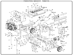 PowerStroke PS 906811 PA (090930262) - PowerStroke 6800 Watt Generator