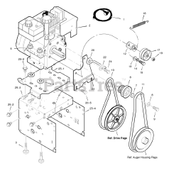 Murray 629108x61E - Murray 29" Snow Thrower (2004)