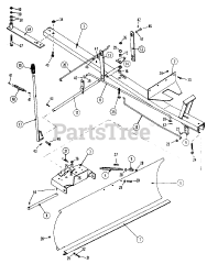 Snapper 7060380 - Snapper 54" Dozer Blade Attachment for MF Series