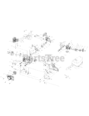 Brands TB 4218 CC (41BY28AR766) - Troy-Bilt Chainsaw