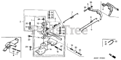 Honda GX160 K1 LX2/A (GC02) - Honda Engine, Made in Japan (SN: GC02-8670001 - GC02-9099999) CONTROL (1)