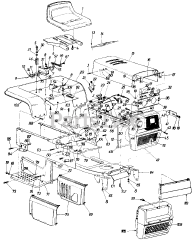 Yard-Man 145-999-401 - Yard-Man Garden Tractor (1995)