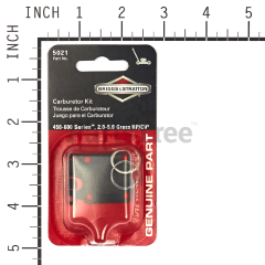Snapper 272538 Use 272538s: Gasket-Carb Pump - image 4