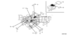 Honda EZ3500 A (EZEK) - Honda Generator, Made in Japan (SN: EZEK-1000001 - EZEK-1029999) LABELS