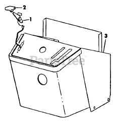 Cub Cadet 182 (133-182-100) - Cub Cadet Lawn Tractor Engine Controls &amp; Pedestal