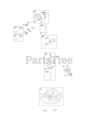 Briggs & Stratton 10H902-0641-E1 - Briggs & Stratton Vertical Engine Camshaft, Crankcase Cover/Sump, Crankshaft, Piston/Rings/Connecting Rod