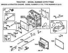 Electrolux/AYP 9177 B89 - Electrolux/AYP Lawn Tractor (1998)