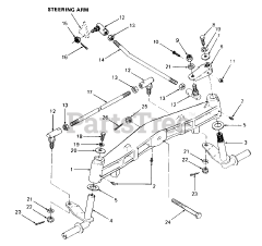 Cub Cadet 1641 (146-653-100) - Cub Cadet Garden Tractor (SN: 880001 - 899000)