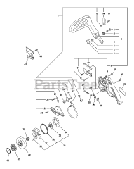 Echo CS-510 - Echo Chainsaw (SN: 03001001 - 03999999)