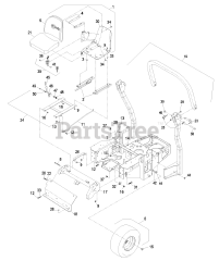 Exmark LHP23KC523 - Exmark 52" Lazer Z HP Zero-Turn Mower, 23hp Kohler (SN: 720000 - 789999) (2008)