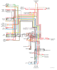 Scag STT-29DFI - Scag Turf Tiger Zero-Turn Mower, 29hp Kawasaki (SN: F6500001 - F6599999) Electrical Schematic (29DFI Kawasaki)