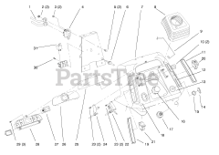 Toro 72085 (267-H) - Toro Lawn & Garden Tractor (SN: 089000001 - 089000399) (1998)