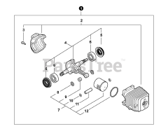 Echo CS-303 T - Echo Chainsaw (SN: C83829001001 - C83829999999)