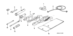 Honda BFP9.9 D5 LHA (BABJ) - Honda Outboard Engine, Made in Japan (SN: BABJ-1400001 - BABJ-1499999) TOOLS