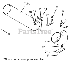 Ariens 535058 - Ariens Boot Assembly Kit