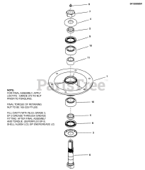Ferris ISX 3300 (5902066) - Ferris ISX3300 Series 60" Zero-Turn Mower, 31hp Kawasaki Spindle Service Parts - 5413009