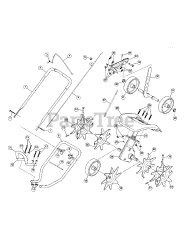 Brands TB 146 EC (21AK146G866) - Troy-Bilt Tiller (2015)