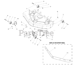Massey Ferguson ZT 1844 (2690487) - Massey Ferguson 44" Zero-Turn Mower, 18hp Kohler