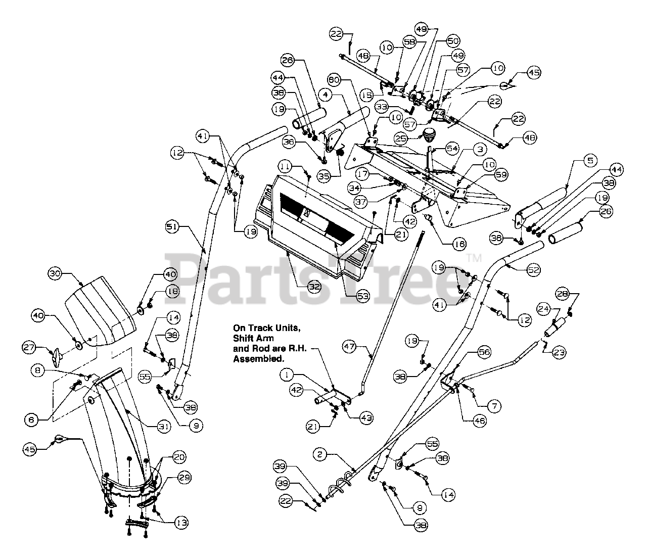 Montgomery Ward TMO3525401 (315E640F088) Montgomery Ward Snow
