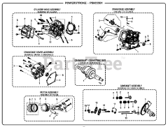 PowerStroke PS 9C3501 - PowerStroke 3500 Watt Generator General Assembly B