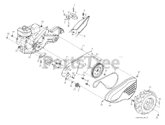 Husqvarna PRT 5043 (960910007-08) - Husqvarna Tiller (2011-09)