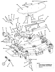 Snapper EZF 6100M (84737) - Snapper 61" Mower Deck Assembly 61" Mower Deck Assembly (Part 2)