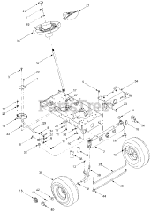 Huskee 13AM682G731 - Huskee Lawn Tractor (2004) (Tractor Supply)