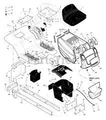 Briggs & Stratton 425604x99C - Briggs & Stratton 42" Lawn Tractor (2005) (AAFES)