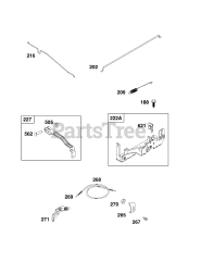 Briggs & Stratton 9P702-0232-H5 - Briggs & Stratton Vertical Engine Controls Group