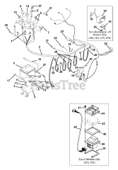 Gravely 992075 (PM 260Z) - Gravely Pro-Master 60" Zero-Turn Mower, 27hp Daihatsu (SN: 001501 & Above)