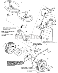 Simplicity 4208 (1690176) - Simplicity 36" Lawn Tractor, 8hp