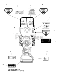 Giant-Vac GM2513H (1694253) - Giant-Vac Walk-Behind Brush Mower