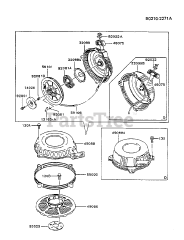 Kawasaki FB460V-DS12 - Kawasaki Engine STARTER