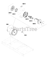 Briggs & Stratton 076151-06 - Briggs & Stratton 48kW Liquid Cooled Home Standby Generator Alternator Group
