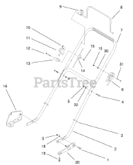 Toro 11002 - Toro 53cm Walk-Behind Mower, Canada (SN: 200000001 - 200999999) (2000)