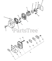 Echo SRM-2110 - Echo String Trimmer (Type 1E) Intake, Exhaust