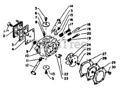 Echo CS-500 EVLP - Echo Chainsaw Carburetor Assembly