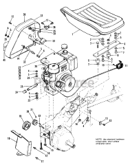 Simplicity 3008-2 (1690246) - Simplicity Wonderboy Rear-Engine Riding Mower