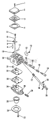 Echo SRM-3000 - Echo String Trimmer (SN: 037501 - 043225)