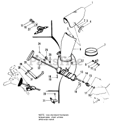 Simplicity 990551 - Simplicity Sno-Away 24" Snow Thrower, 5hp