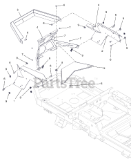 Ariens 915332 - Ariens Ikon-X 52" Zero-Turn Mower, Kawasaki FR (SN: 000101 - 029999)