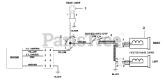 Ariens 926042 (PRO 28) - Ariens Professional 28" Track Snow Blower, Briggs & Stratton (SN: 035000 - 074999) Continuity And Wiring Diagrams