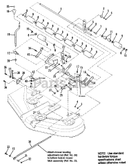 Simplicity 1692439 - Simplicity Landlord 44" Garden Tractor, 16hp 44" Height Adjusting &amp; Roller Group