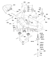 Simplicity 2691321-01 - Simplicity Courier 48" Zero-Turn Mower, 23hp Briggs & Stratton 48" (122cm) Mower Deck - Housing, Arbors &amp; Blades Group